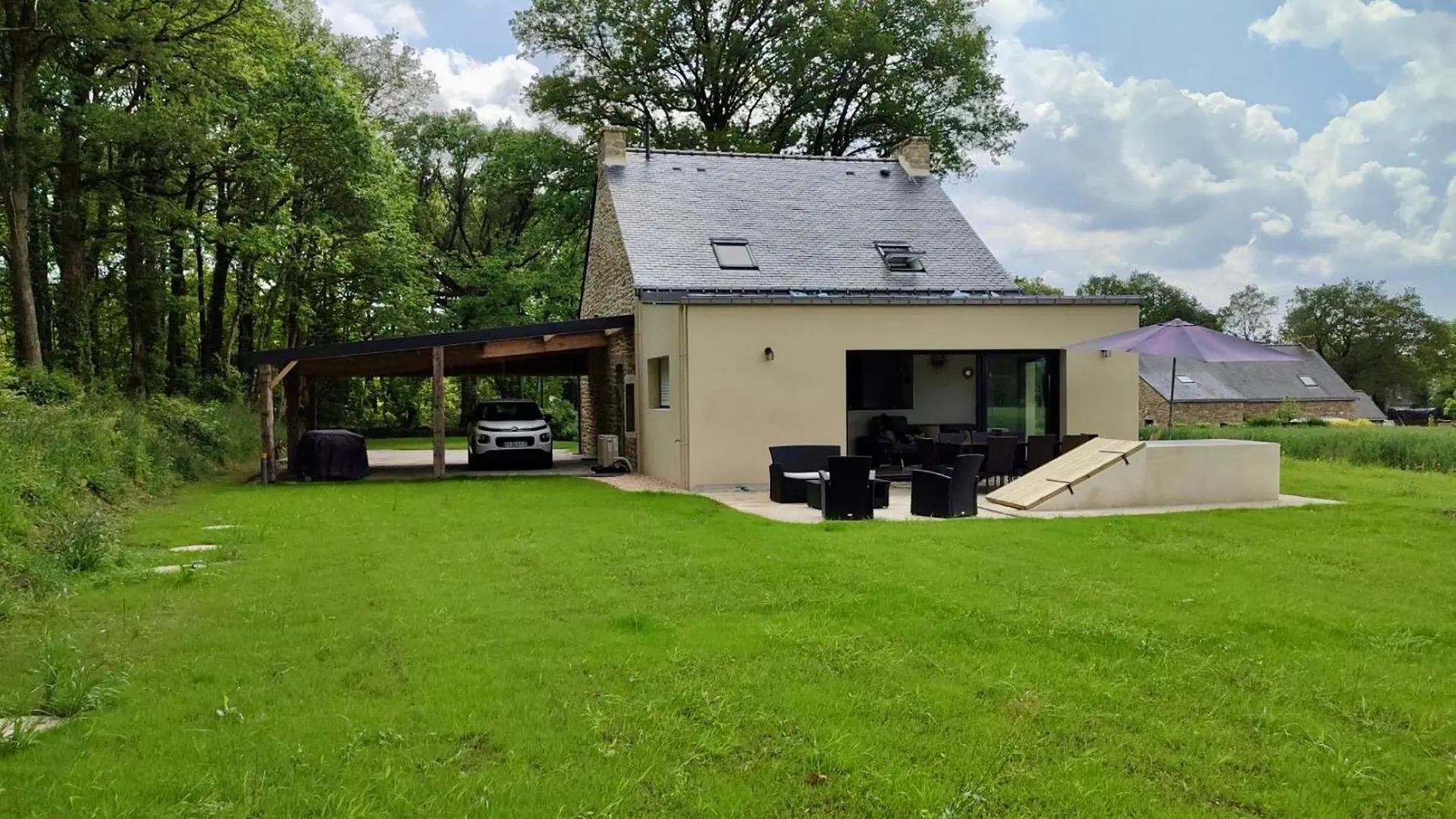Maison Bretonne Renovee A 20 Min Des Plages, Parking Prive Grand-Champ
